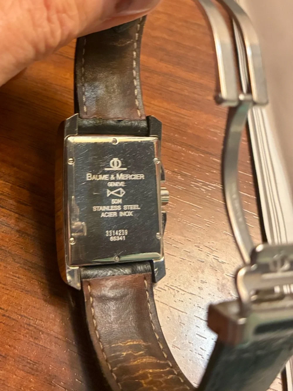 Baume & Mercier Geneve Men's clasp watch